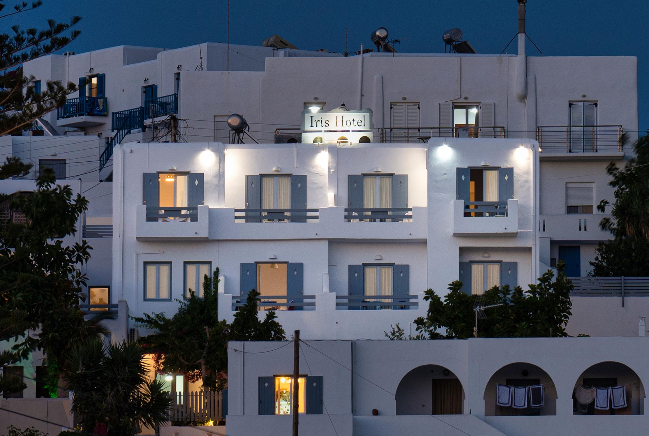 Hotel Iris Náousa Buitenkant foto